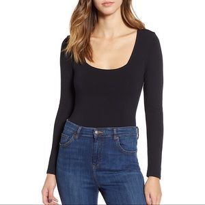 Socialite Square Neck Bodysuit